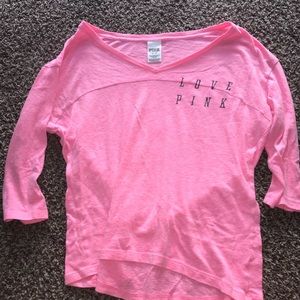 Victoria’s Secret PINK pink shirt